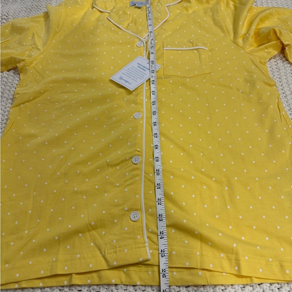 Pajamagram Yellow Polka Dot Pajama Set-
NWT size S/M - Picture 9 of 12
